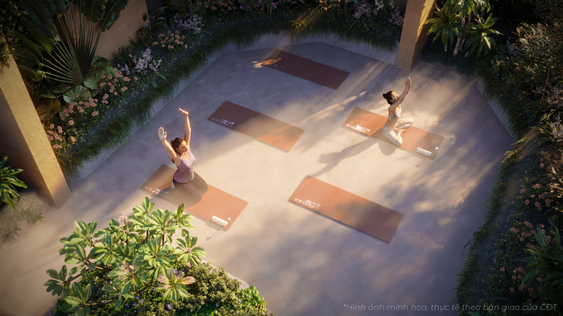 Vườn thiền Sky Zen Garden & Yoga Sky Zone